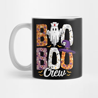 Boo Boo Crew Nurse Shirts Halloween Nurse Shirts for Women Mug